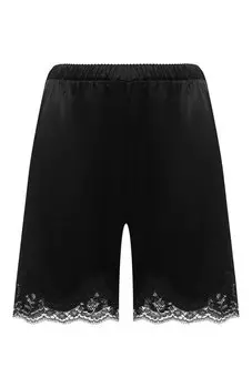 Шорты из шелка и хлопка Dolce & Gabbana