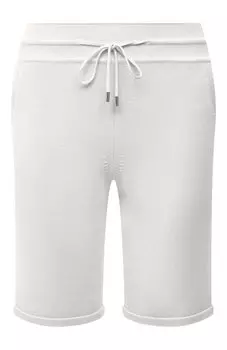 Шорты из шелка и хлопка Loro Piana