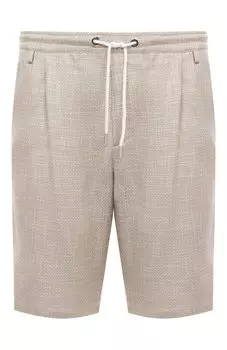 Шорты из шерсти и хлопка Sartorio