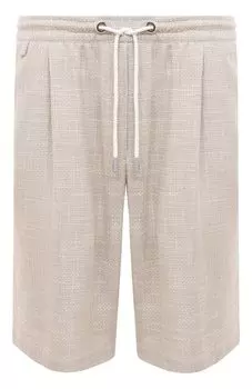 Шорты из шерсти и хлопка Sartorio