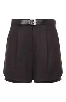 Шорты из шерсти и кашемира Juun.J