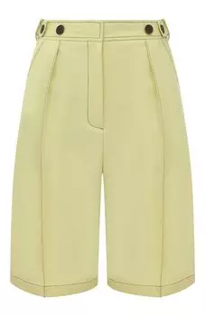 Шорты из шерсти и шелка LVIR