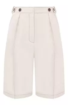 Шорты из шерсти и шелка LVIR