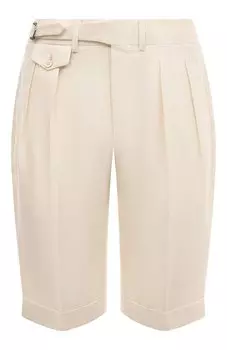 Шорты из шерсти и шелка Sartorio