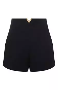 Шорты из шерсти и шелка Valentino