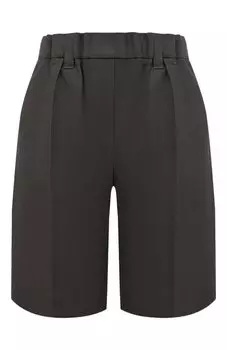 Шорты из вискозы и льна Brunello Cucinelli