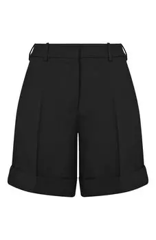 Шорты из вискозы и шелка Jil Sander