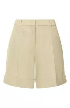 Шорты из вискозы и шелка Jil Sander