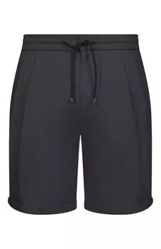 Шорты изо льна и хлопка Brunello Cucinelli