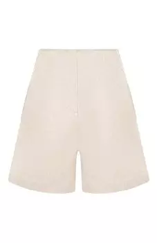 Шорты изо льна и хлопка Cruciani