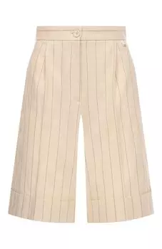 Шорты изо льна и хлопка Herno