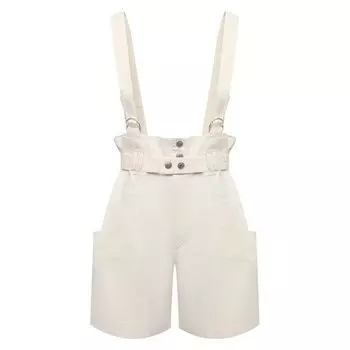 Шорты изо льна и хлопка Isabel Marant
