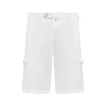 Шорты изо льна и хлопка Kiton