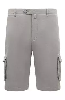 Шорты изо льна и хлопка Kiton