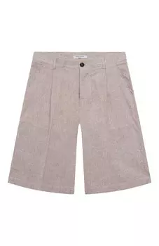 Шорты изо льна и хлопка Paolo Pecora Milano