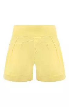 Шорты изо льна и хлопка Pietro Brunelli