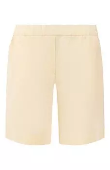 Шорты изо льна и хлопка Pietro Brunelli
