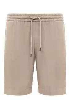 Шорты изо льна и вискозы Dondup