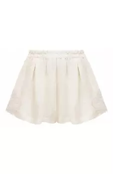 Шорты изо льна и вискозы Maurizio