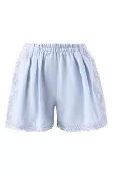 Шорты изо льна и вискозы Maurizio