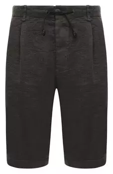 Шорты изо льна и вискозы Transit