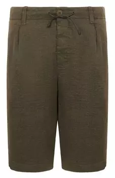 Шорты изо льна и вискозы Transit