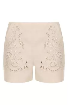 Шорты изо льна и вискозы Twinset