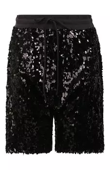 Шорты с пайетками R13