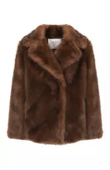Шуба из экомеха Diego M