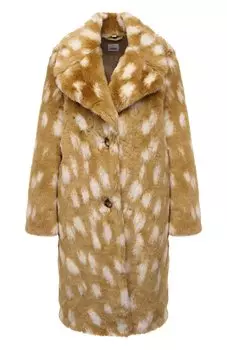 Шуба из экомеха Runcton Burberry