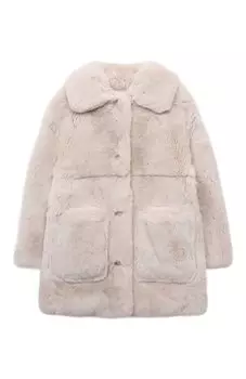 Шуба из кролика Yves Salomon Enfant