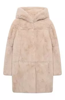 Шуба из кролика Yves Salomon Enfant