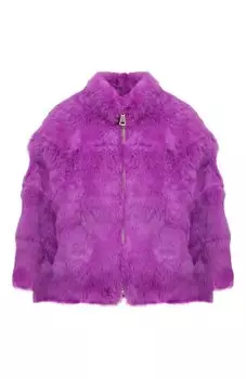 Шуба из меха кролика Blugirl