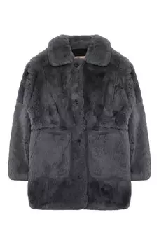 Шуба из кролика Yves Salomon Enfant