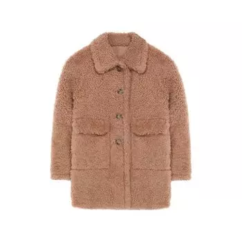 Шуба из овчины Yves Salomon Enfant