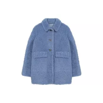 Шуба из овчины Yves Salomon Enfant