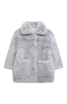 Шуба из кролика Yves Salomon Enfant