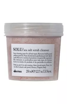 Скраб с морской солью SOLU (250ml) Davines