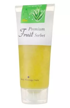 Скраб–щербет для тела с солью Тихого океана и алоэ (500g) Enhel beauty