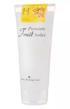 Скраб-щербет для тела с солью Тихого океана и медом (500g) Enhel beauty