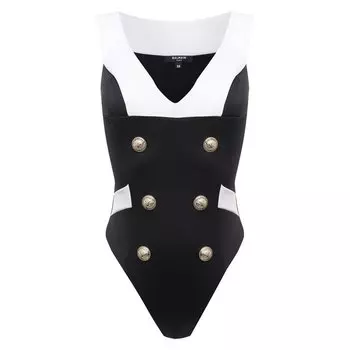 Слитный купальник Balmain