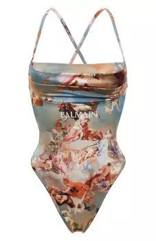 Слитный купальник Balmain