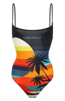 Слитный купальник Dsquared2