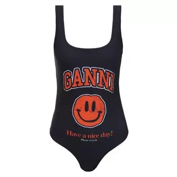 Слитный купальник Ganni