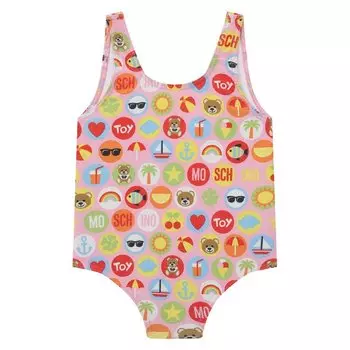 Слитный купальник Moschino