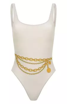 Слитный купальник Versace