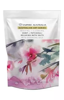 Соль для ванны с маслами пачули и семян конопли Australian Art Series (1000g) Empire Australia