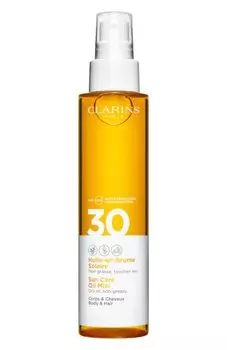 Солнцезащитное масло-спрей для тела и волос SPF 30 (150ml) Clarins