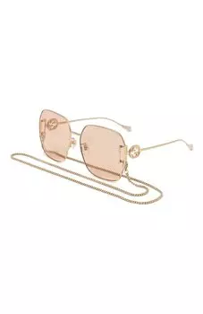 Солнцезащитные очки с цепочкой Gucci