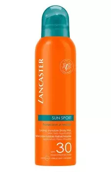 Солнцезащитный спрей для идеального загара Sun Sport Cooling Invisible Body Mist SPF30 (200ml) Lancaster